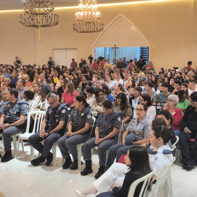 CPI-10 ARAÇATUBA: Paróquia do Senhor Bom Jesus da Lapa fez Missa em homenagem aos Policiais