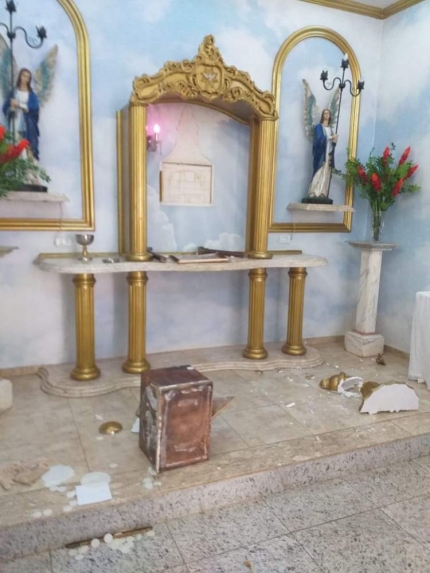 Polícia Civil investiga arrombamento e tentativa de furto na Igreja Matriz de Andradina
