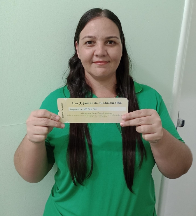 Unimed Andradina realiza sorteio alusivo ao Dia do Trabalhador