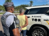 TOR da Polícia Rodoviária Estadual prende condutor procurado pela Justiça em Castilho