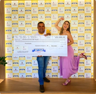 Caminhoneiro de Andradina leva sozinho a bolada de 400 mil reais