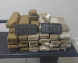 Polícia Militar em Três Lagoas apreende 27 kg de maconha e prende autor de tráfico de drogas