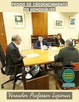 Professor Luzimar destaca reunião produtiva com vice-presidente da República Geraldo Alckmin sobre credenciamento do Centro de Hemodiálise de Andradina