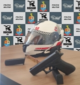 POLÍCIA MILITAR APREENDE ARMA DE FOGO EM BREJO ALEGRE
