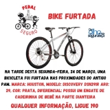 DIG de Andradina investiga furto de bicicleta nas proximidades do antigo PAM