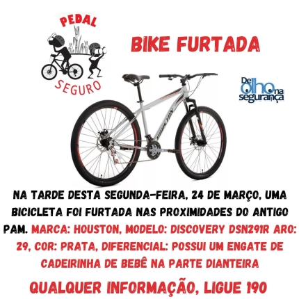 DIG de Andradina investiga furto de bicicleta nas proximidades do antigo PAM