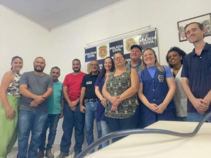 POLÍCIA CIVIL REALIZA PALESTRA EM COMUNIDADE TERAPÊUTICA EM DRACENA
