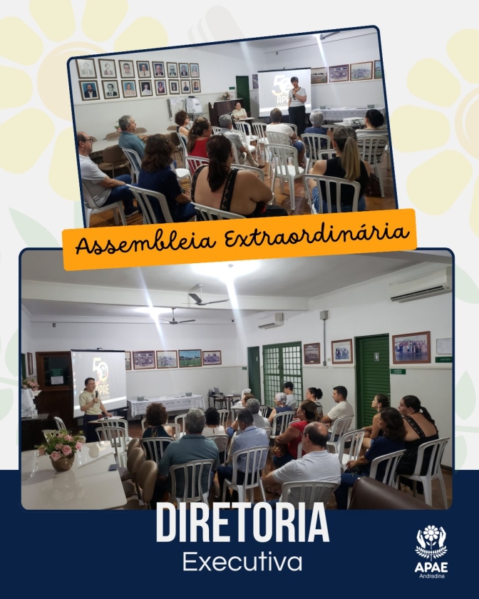 APAE de Andradina fez Assembleia Geral Extraordinária para Alteração do Estatuto