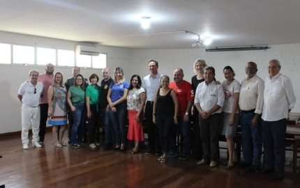 POLÍCIA CIVIL PARTICIPA DE REUNIÃO VISANDO A REATIVAÇÃO DO CONSELHO COMUNITÁRIO DE SEGURANÇA EM TUPI PAULISTA
