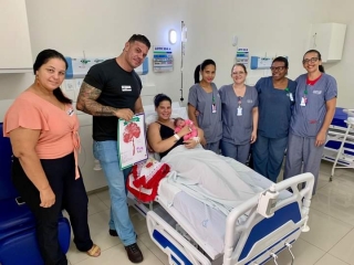 Santa Casa de Birigui nasce o primeiro bebê de 2024