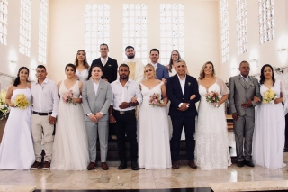 Casamento Comunitário foi realizado na Paróquia Nossa Senhora das Graças de Andradina