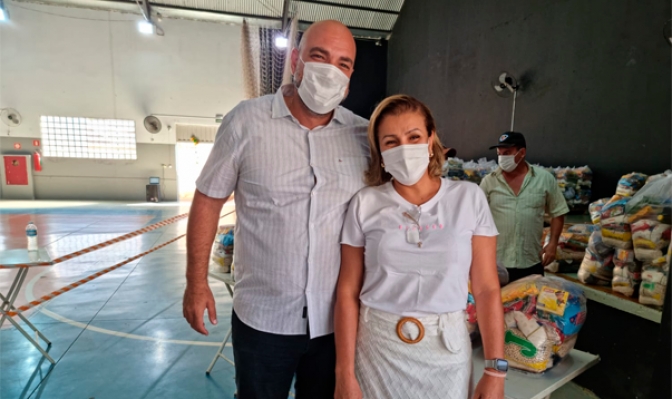 Prefeitura de Birigui entrega mil cestas básicas de Natal para famílias cadastradas no serviço social