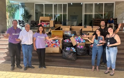 Santa Casa de Araçatuba recebe grande doação de 6.695 itens de higiene pessoal