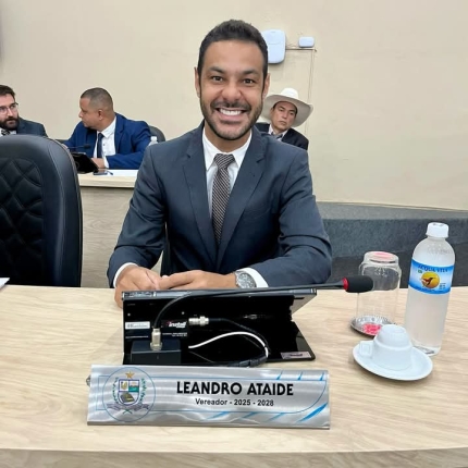 Vereador Leandro Ataíde solicita reconhecimento da Associação Amigos dos Felinos de Andradina como utilidade pública