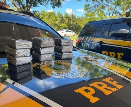 PRF apreende 6,6 Kg de crack com 4 passageiras de ônibus na BR-262 em Água Clara e Três Lagoas