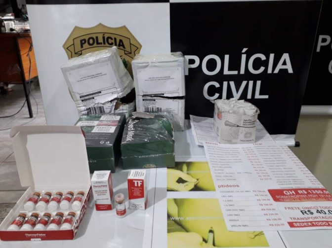 Polícia Civil de Birigui prende jovem com anabolizantes