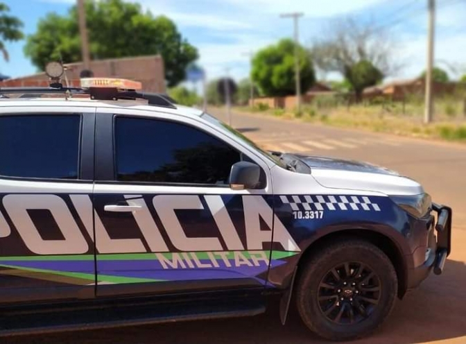 Polícia Militar de Selvíria faz prisão de morador por cumprimento de mandado de prisão