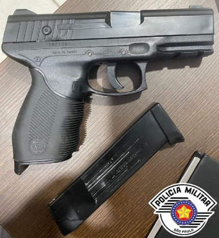 POLÍCIA MILITAR APREENDE SIMULACRO EM MONTE CASTELO