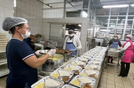 Fique por dentro da Santa Casa de Araçatuba: Média de 1.700 refeições por dia !
