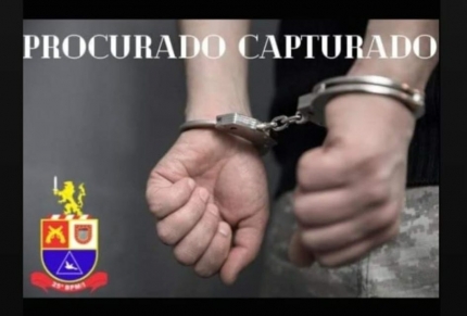 POLÍCIA MILITAR PRENDE HOMEM PROCURADO PELA JUSTIÇA EM SÃO JOÃO DO PAU D`ALHO