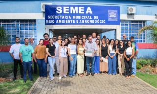 Prefeito de Três Lagoas realiza visita à Secretaria de Meio Ambiente