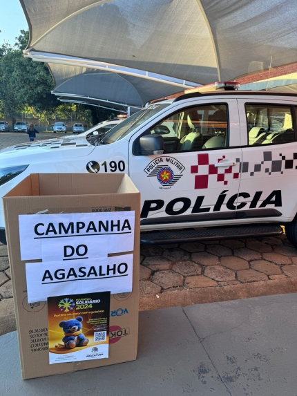 CPI-10 lança Campanha do Agasalho em parceria com a Prefeitura de Araçatuba