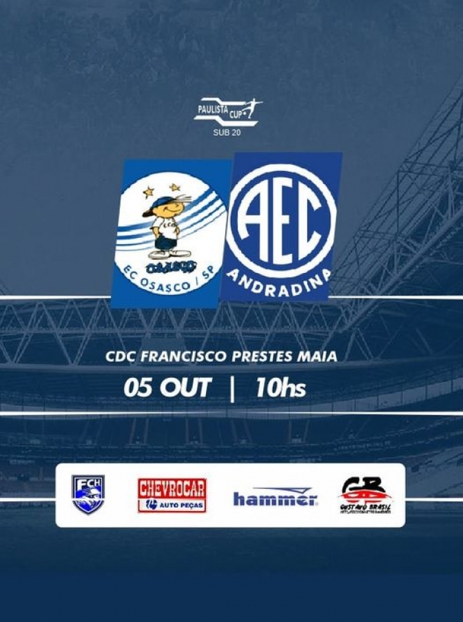 Andradina EC perde para Esporte Clube Osasco