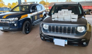 Polícia Rodoviária Federal apreende 20,8 kg de cocaína em Água Clara