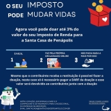 Santa Casa de Penápolis pede doação de imposto de renda para ajudar Hospital