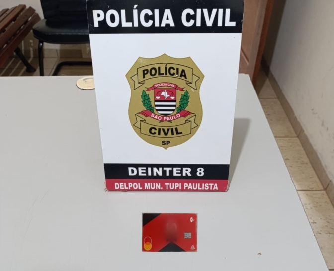 “OPERAÇÃO COMPRA BLOQUEADA”: POLÍCIA CIVIL PRENDE HOMEM QUE USOU CARTÃO PERDIDO PARA FAZER COMPRAS EM TUPI PAULISTA