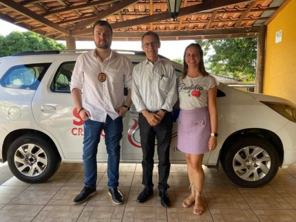 Em Prudente SOS Criança recebe visita dos delegados Walmir Geralde e Rafael Galvão