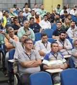 POLICIAMENTO RODOVIÁRIO DE ARAÇATUBA REALIZA PALESTRA RELACIONADA AO TRANSPORTE CANAVIEIRO