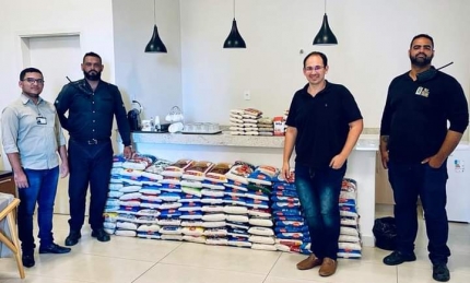 Vila Toscana e Parque dos Araçás fazem doações de alimentos para Santa Casa de Araçatuba