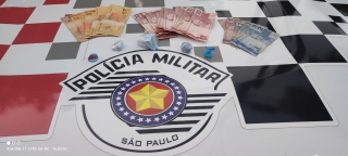Polícia Militar de Andradina prende morador do bairro Pereira Jordão por tráfico de drogas