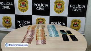 Operação da Polícia Civil prende 3 por tráfico, furto e receptação em Ilha Solteira
