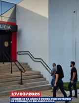 Polícia Civil de Andradina prende pintor acusado de estuprar duas crianças