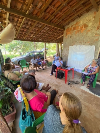 Ribeirinhos do bairro rural Timboré fazem curso de Turismo Rural do Senar em Andradina
